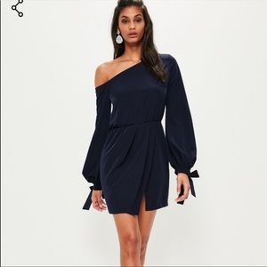 Navy misguided dress